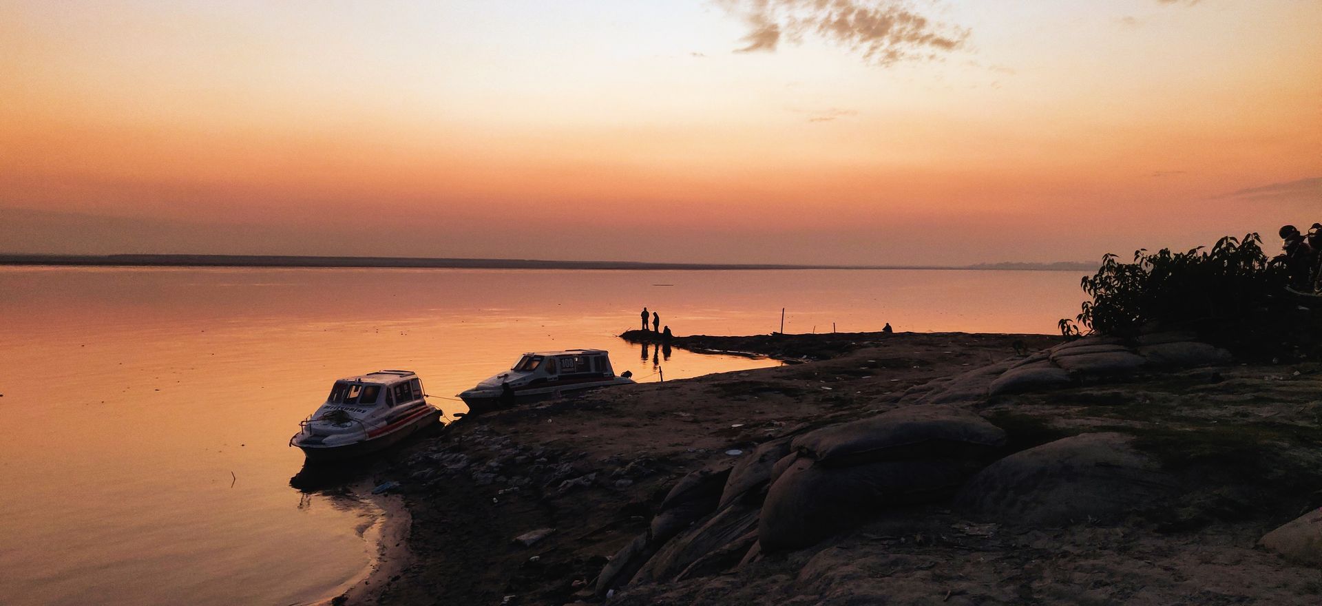 Majuli - a river island in Brahmaputra